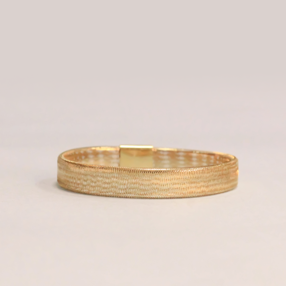 Gold Strap Stretch Bracelet