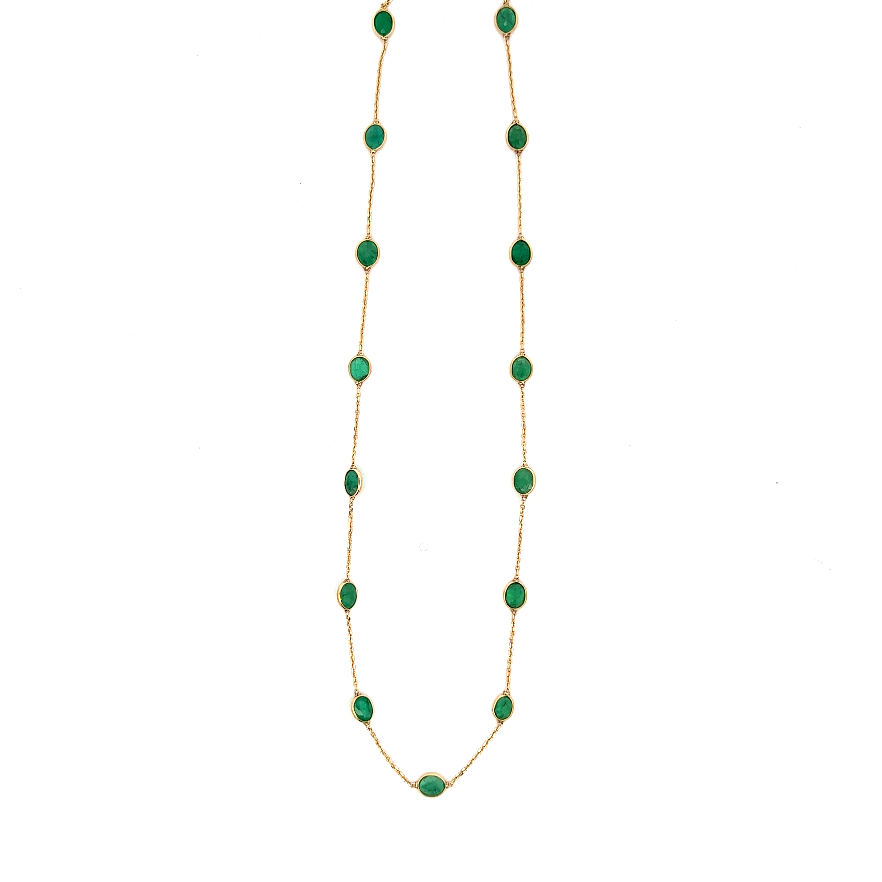 Emerald Gemstone Necklace