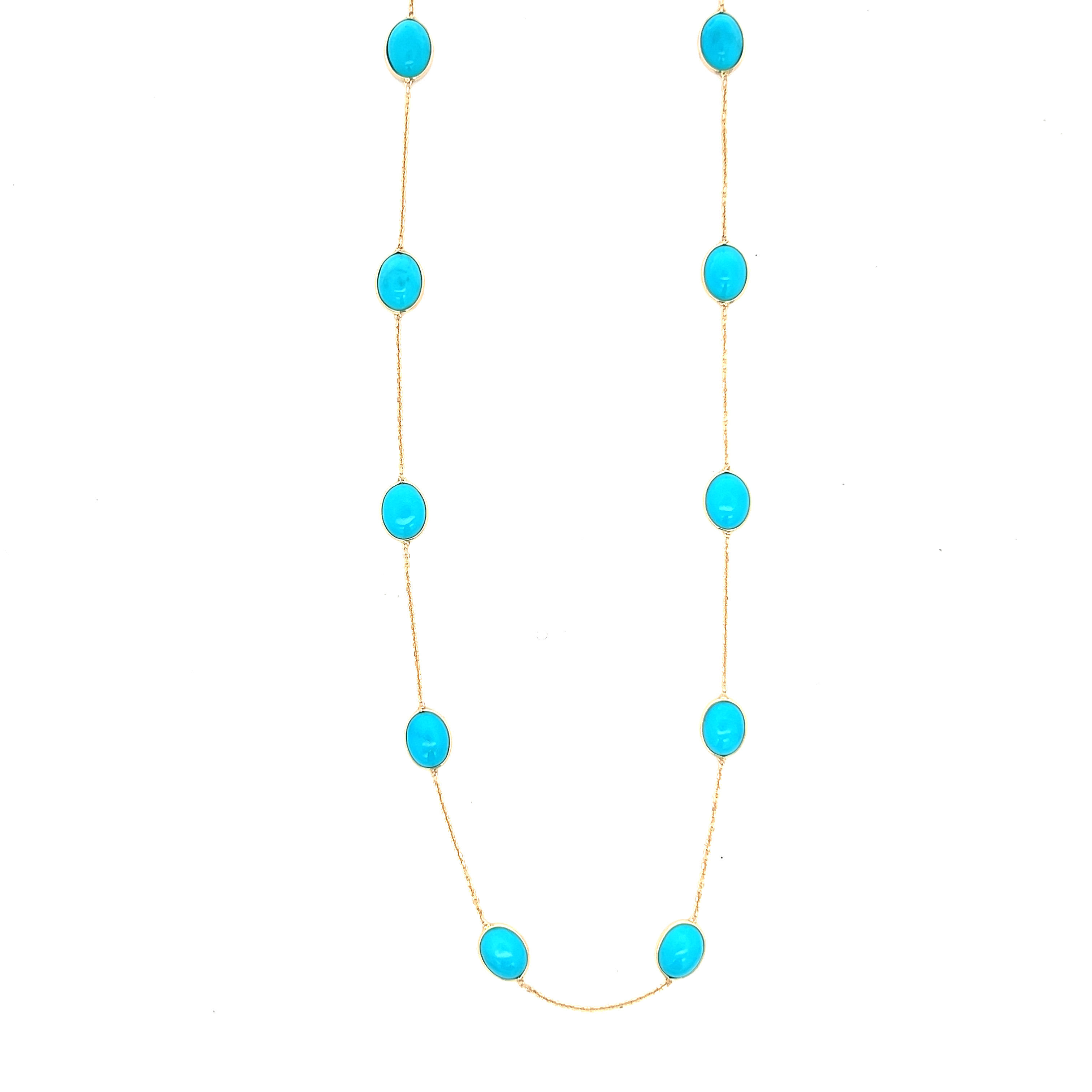 Turquoise Charm Necklace