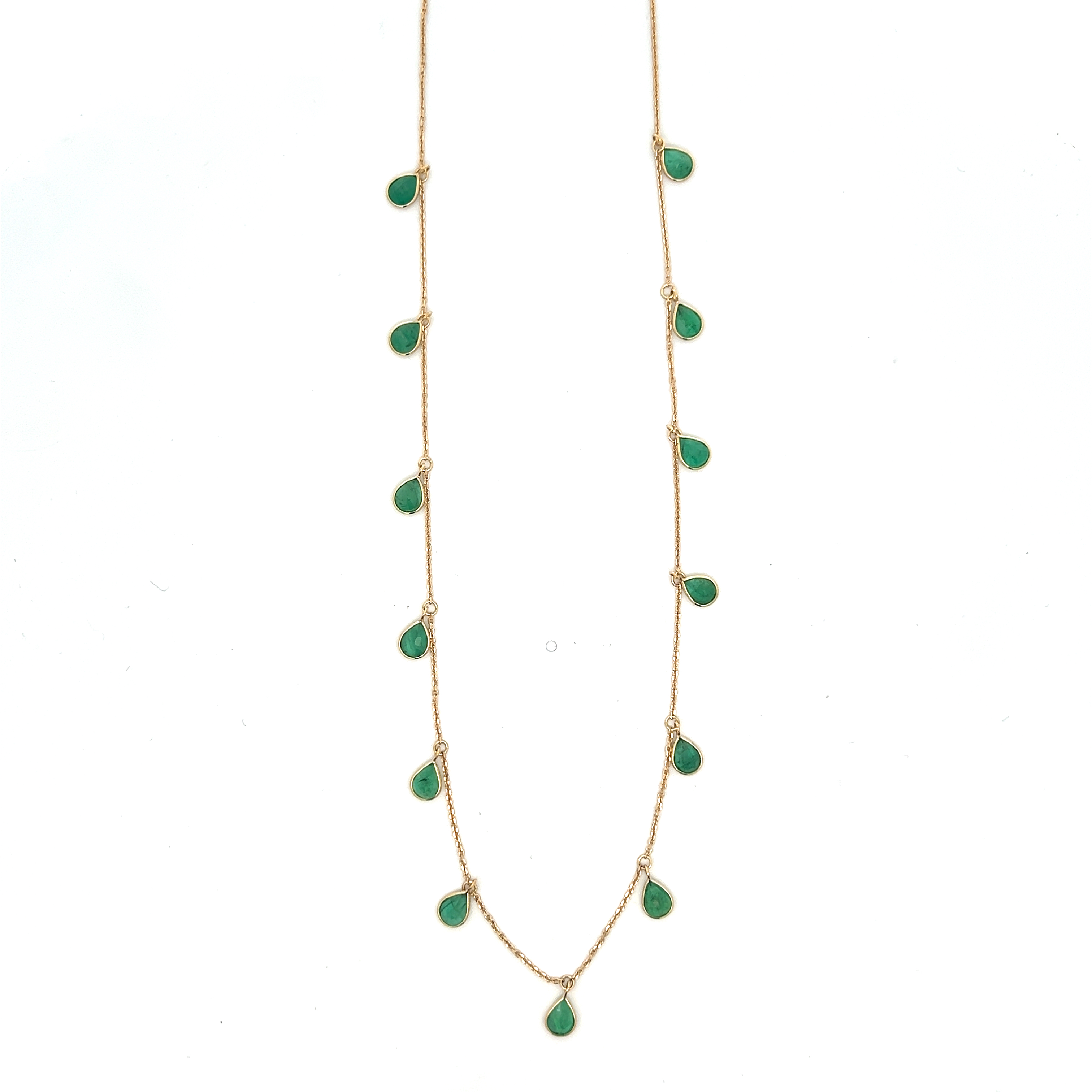 Emerald Drop Necklace