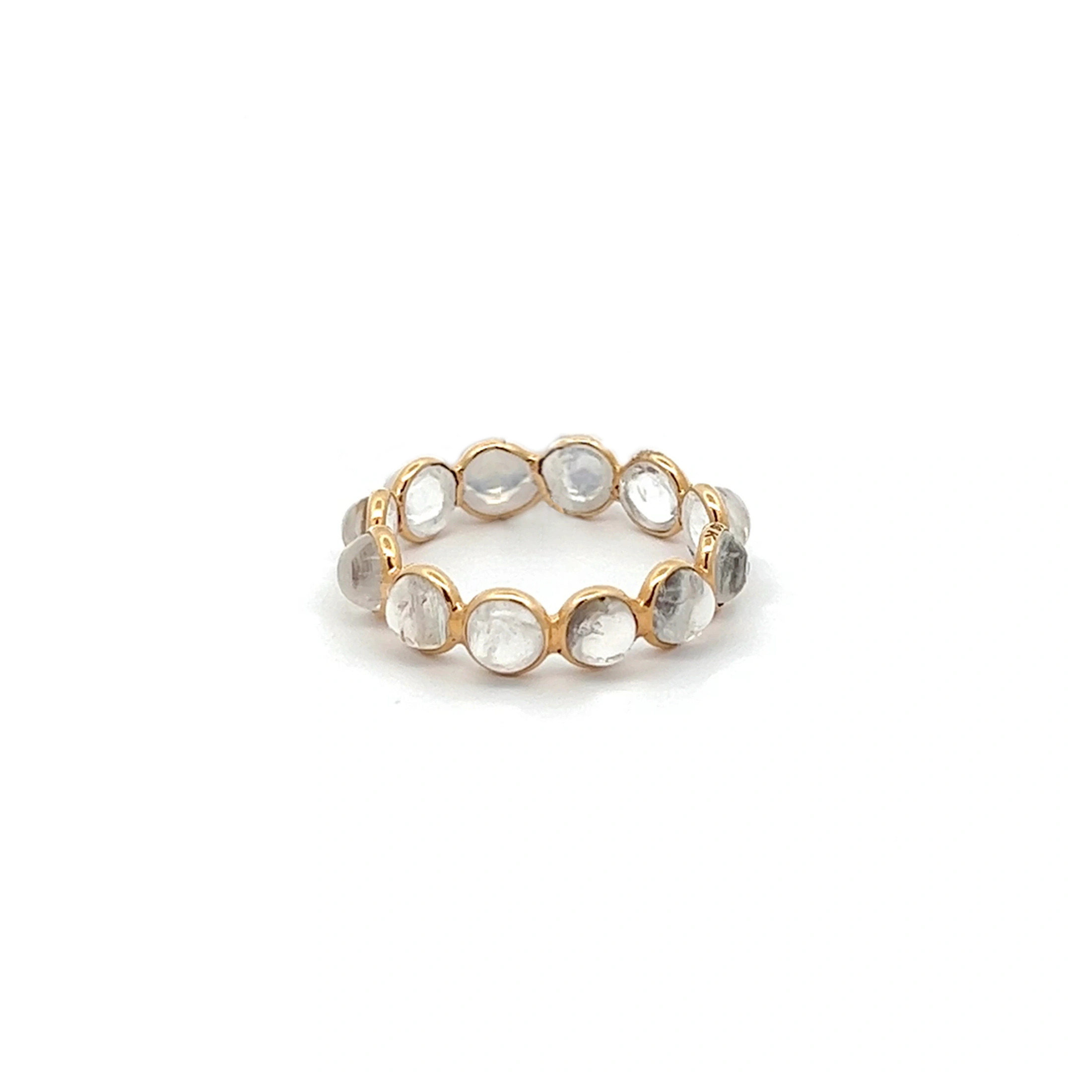 White Sapphire Eternity Ring